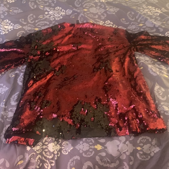 BNWT SEQUIN OPEN JACKET SIZE M - Picture 5 of 5